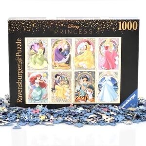 Ravensburger, Disney Art Nouveau Princesses 1000-Piece Puzzle. SEALED.